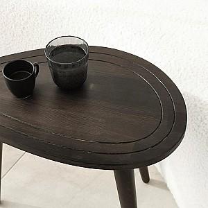 Masuta de cafea, reviste Trendy Dulce Antracit (Gri)
