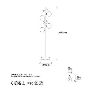 Lampadar Trendy Fazli 10520