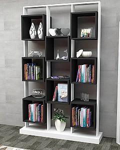 Etajera Trendy Edge Alb/Negru