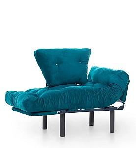 Fotoliu Trendy Nitta Single Verde Petrol