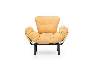 Fotoliu Trendy Nitta Single Mustar (Galben)