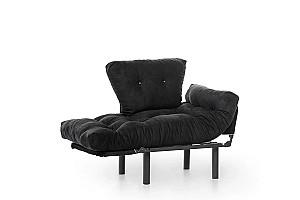 Fotoliu Trendy Nitta Single Negru