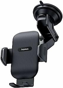 Suport auto pentru telefon Baseus UltraControl Go Black