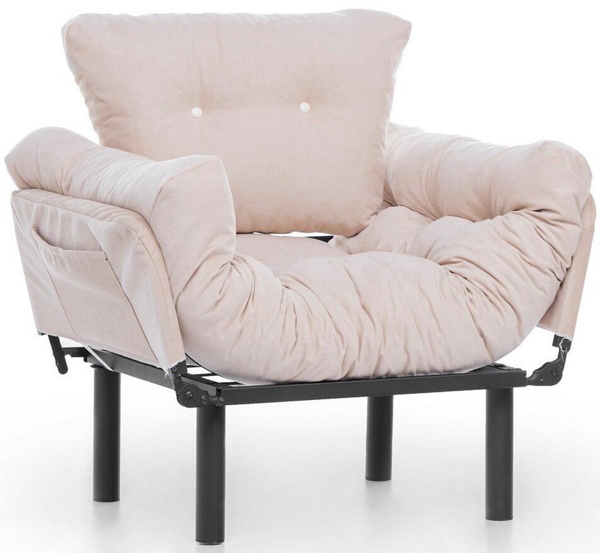 Fotoliu Trendy Nitta Single Crem (Bej)