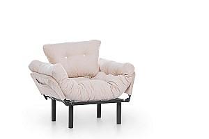 Fotoliu Trendy Nitta Single Crem (Bej)