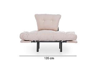 Fotoliu Trendy Nitta Single Crem (Bej)