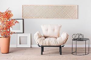 Fotoliu Trendy Nitta Single Crem (Bej)
