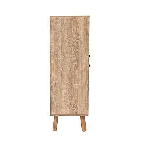 Comoda Trendy Multilux Saka Sonoma/Verde/Galben