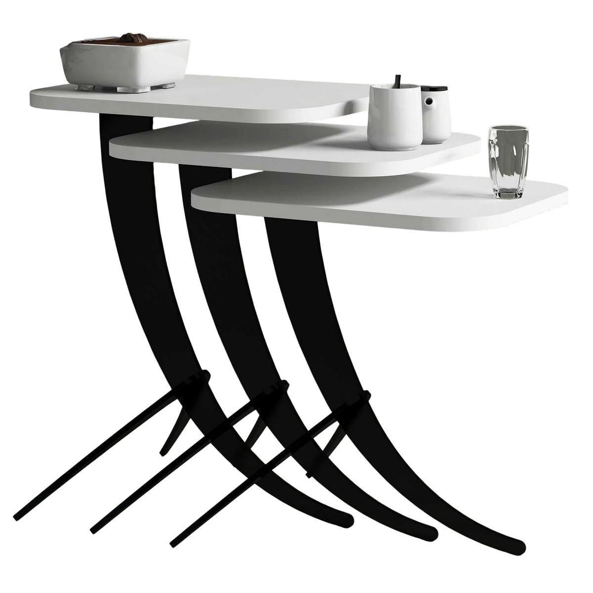 Masuta de cafea, reviste Trendy Pion Alb