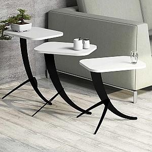 Masuta de cafea, reviste Trendy Pion Alb