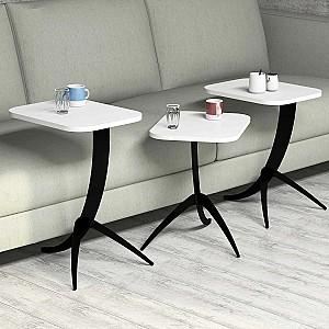 Masuta de cafea, reviste Trendy Pion Alb