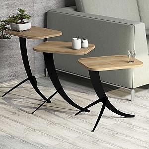 Masuta de cafea, reviste Trendy Pion Stejar (Bej)