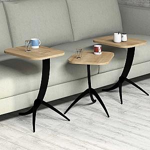 Masuta de cafea, reviste Trendy Pion Stejar (Bej)