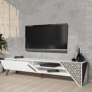 Tumba pentru televizor Trendy Beril 2 Alb