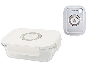 Set de recipiente alimentare Giostyle Frigoverre Perla 0.6 l