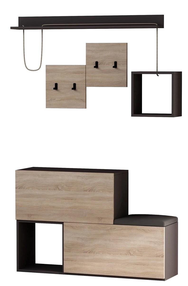 Antreu Trendy Holdon Antracit (Gri)/Sonoma (Bej)