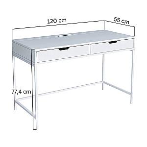 Masa de birou Trendy Duru 1600-47 Alb