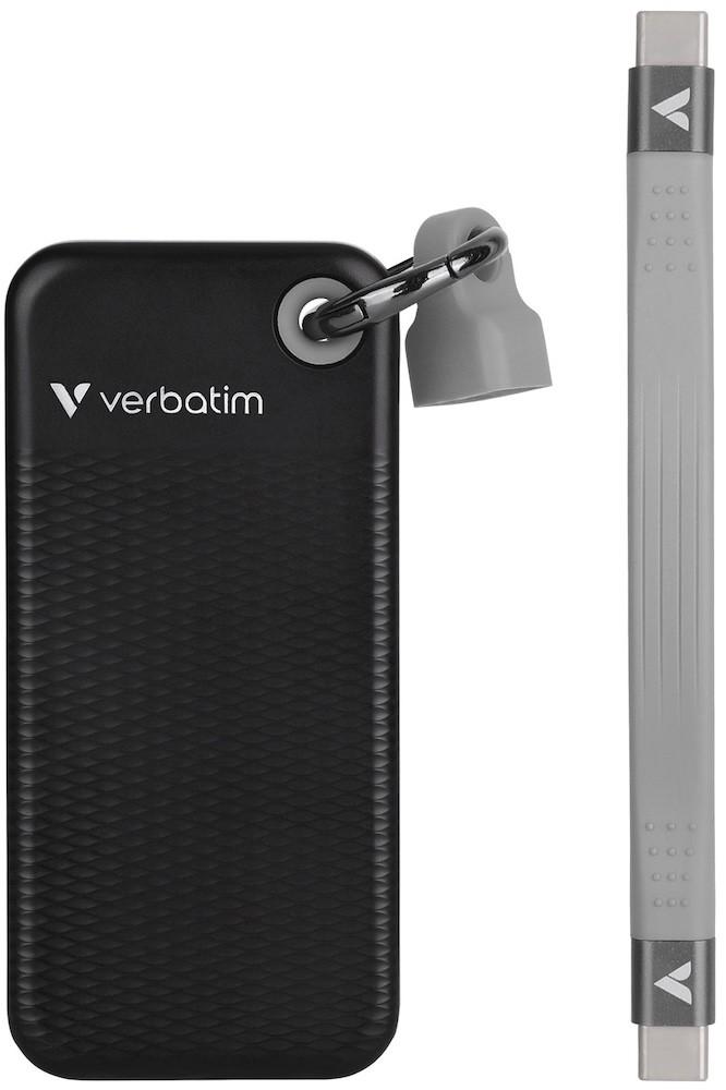 SSD extern Verbatim Pocket 512GB Black/Grey