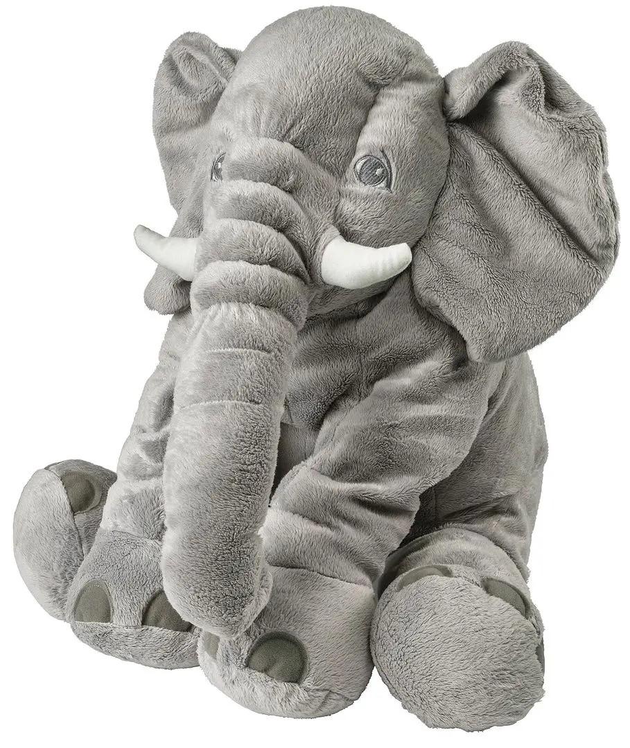 Jucarie de plus IKEA Jattestor Elefant 60cm Gri
