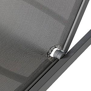 Sezlong GoodHome Batz Steel Gray
