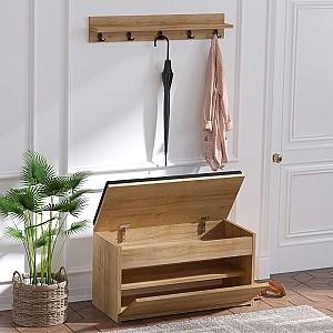 Antreu Mirage Meble Boby Stejar (Maro)/Negru