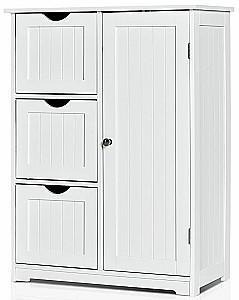Comoda Costway HW66236WH Alb