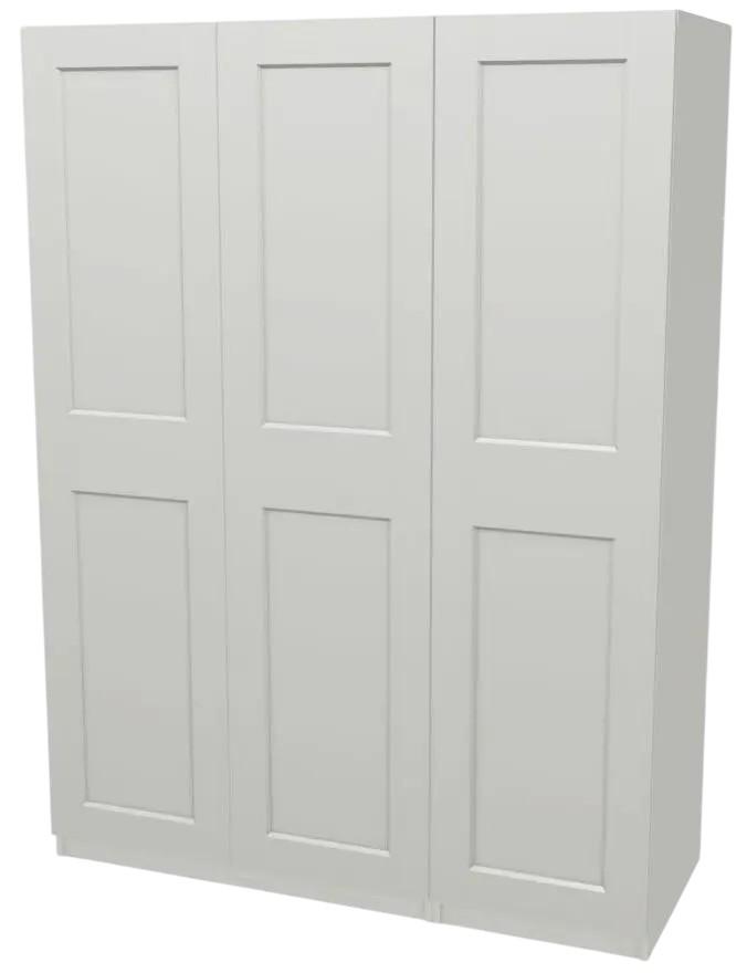 Dulap IKEA Pax 3 usi/rafturi/bare/sertare 150x60x201 Alb
