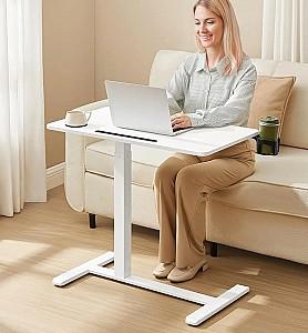 Masuta laptop Vasagle ULSD601W01 White