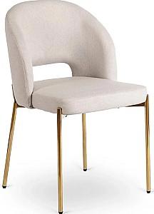 Scaun Mebel Elite Bros Crem/Auriu