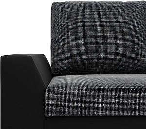 Canapea coltar Magnifico Meble Lugo LL Lawa 17/Real 11 Right Gri inchis/Negru