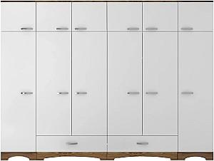 Dulap Mirage Meble BA133 Alb/Nuc (Maro)