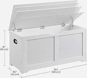 Bancheta Vasagle LSB061T10 Alb