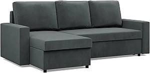 Canapea coltar Magnifico Meble Neo LL Straight Bonell Kronos 34 Gri inchis