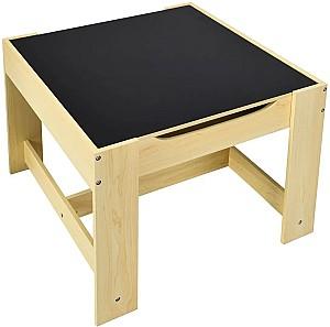 Masă de scris pentru copii Costway BB5584NA White/Natural