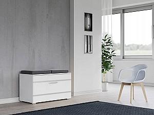 Dulap pentru incaltaminte TopEshop Opal White Matt