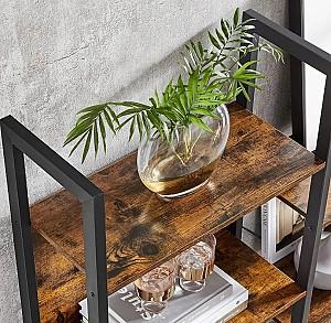 Etajera Vasagle LLS107B01 Rustic Brown/Black