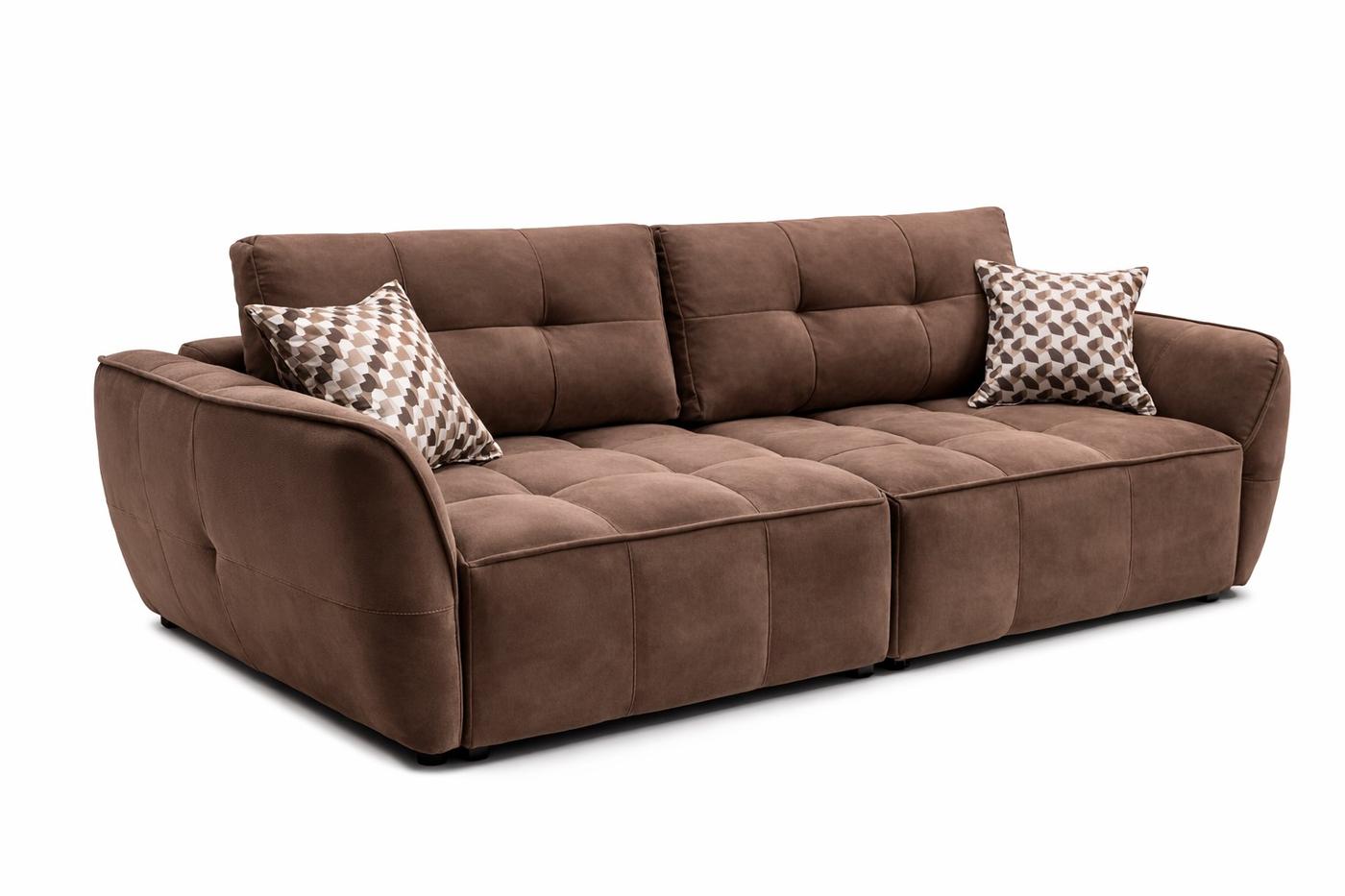 Canapea Aurus Harmony 250 cm (tick-tac) Maro