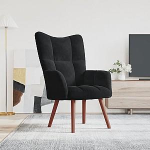 Fotoliu VidaXL 328057 Negru