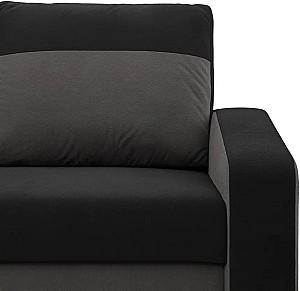 Canapea Magnifico Meble Orion Bonell Mikrofaza 15/Mikrofaza 27 Negru/Gri