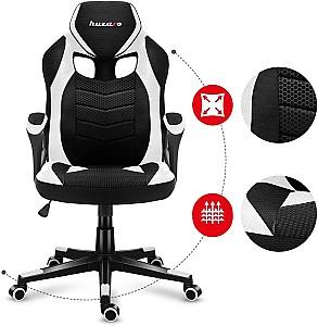 Fotoliu gaming Huzaro Force Mesh 2.5 Negru/Alb