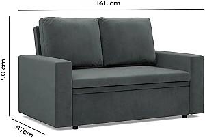Canapea Magnifico Meble Neo 2 Straight Kronos 15 Gri deschis