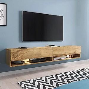 Tumba pentru televizor Bratex Lowboard A 180 Stejar Wotan (Maro)