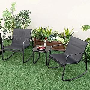Set mobila de gradina Jumi OM-357860 Black