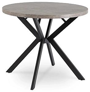 Masa Mebel Elite Lugo 90-190 Beton/Negru