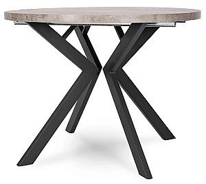 Masa Mebel Elite Lugo 90-190 Beton/Negru
