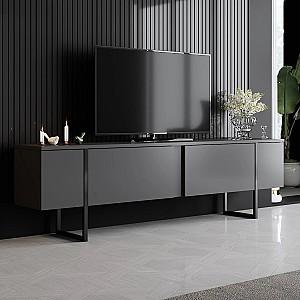 Tumba pentru televizor Hanah Home TV Luxe Anthracite Black