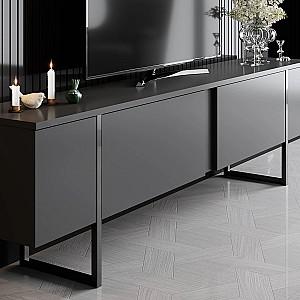 Tumba pentru televizor Hanah Home TV Luxe Anthracite Black