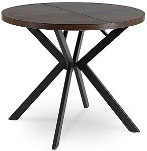 Masa Mebel Elite Lugo 90-190 Nuc (Maro)/Negru