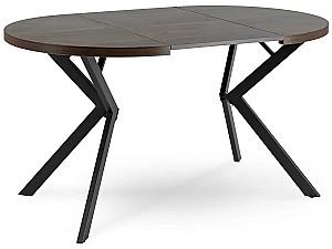 Masa Mebel Elite Lugo 90-190 Nuc (Maro)/Negru