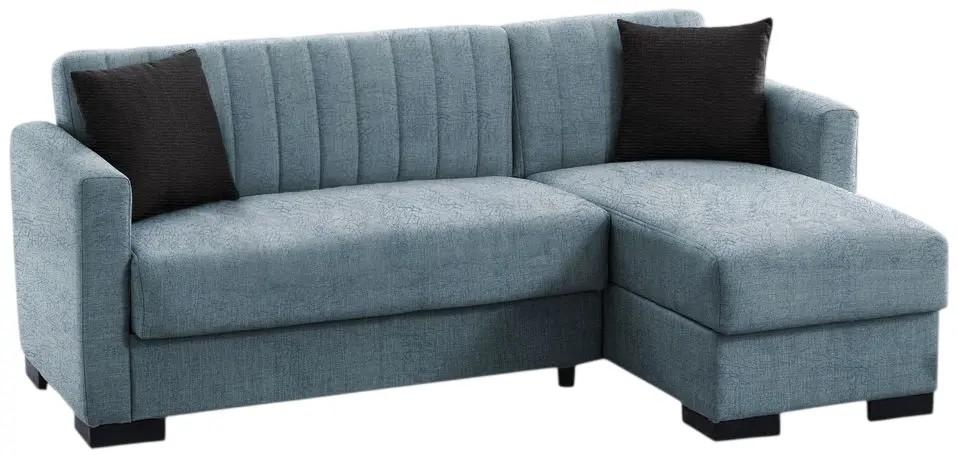 Canapea coltar Fabulous Oskar 51-100 Gri-Albastru